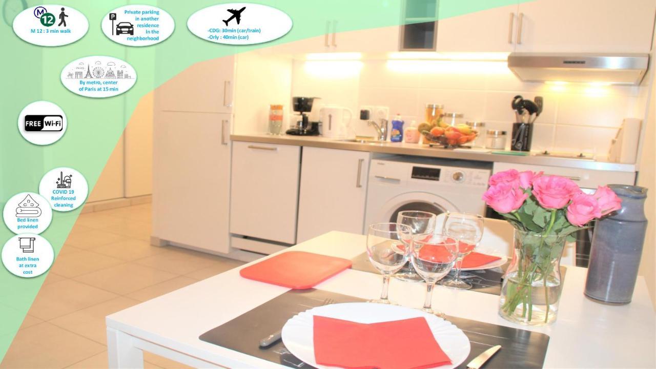 Appartement Tout Equipe, Cosy 생드니 외부 사진