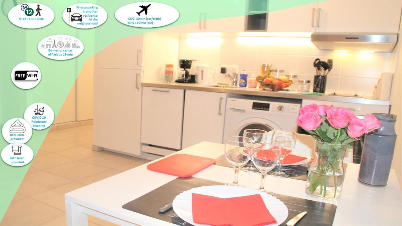 Appartement Tout Equipe, Cosy 생드니 외부 사진